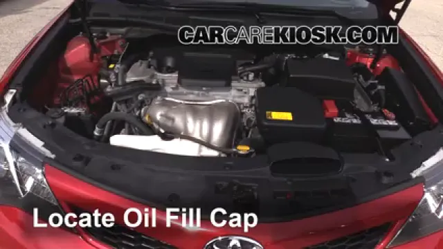 2013 Toyota Camry SE 2.5L 4 Cyl. Huile Ajouter de l'huile